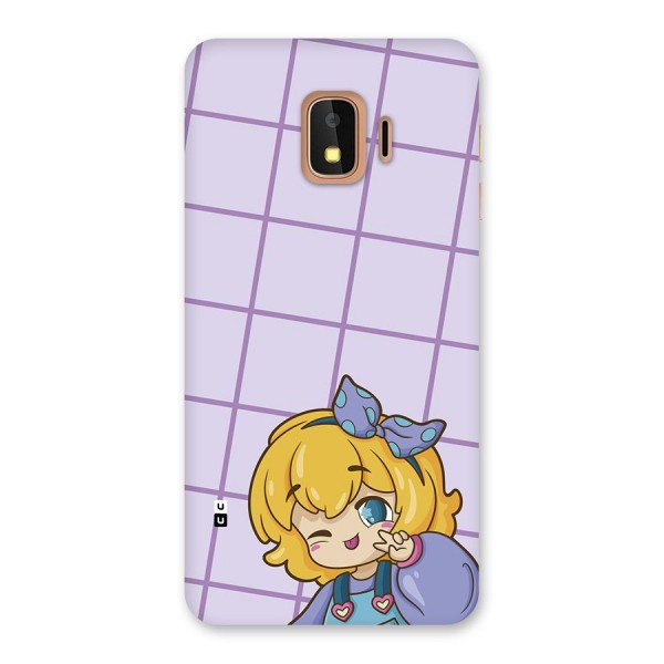 Cute Anime Illustration Back Case for Galaxy J2 Core
