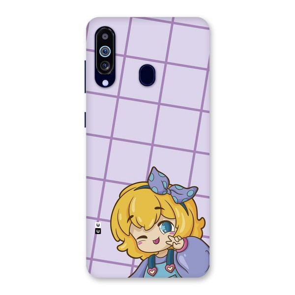 Cute Anime Illustration Back Case for Galaxy M40