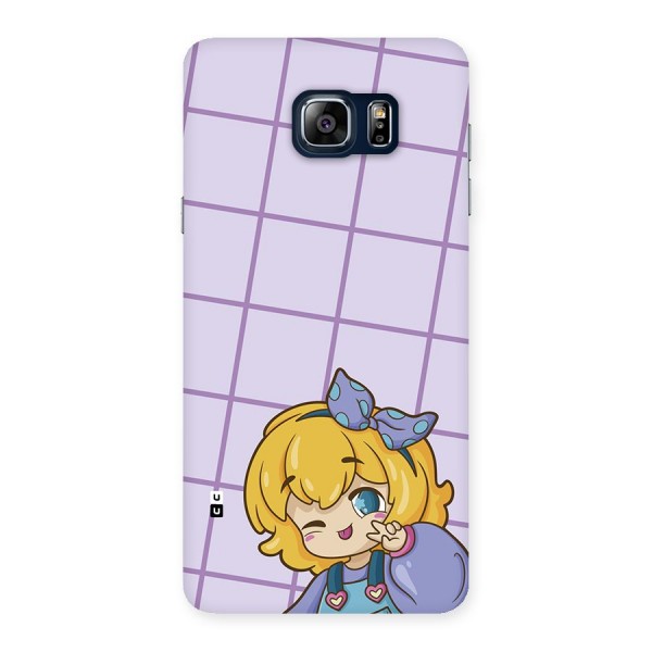 Cute Anime Illustration Back Case for Galaxy Note 5