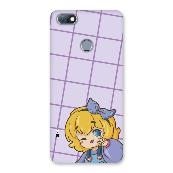 Cute Anime Illustration Back Case for Infinix Note 5
