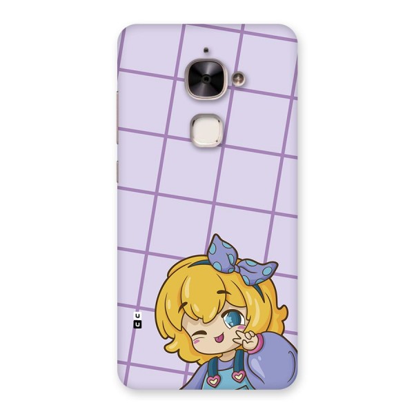 Cute Anime Illustration Back Case for Le 2