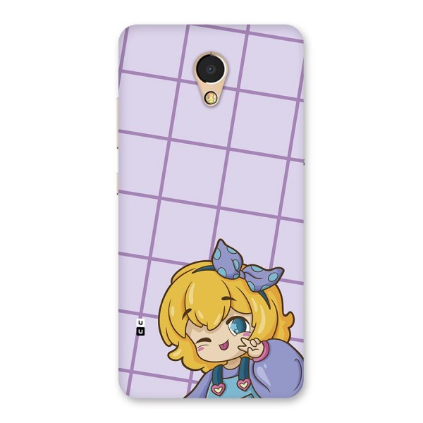 Cute Anime Illustration Back Case for Lenovo P2