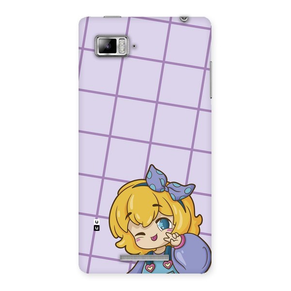 Cute Anime Illustration Back Case for Lenovo Vibe Z K910
