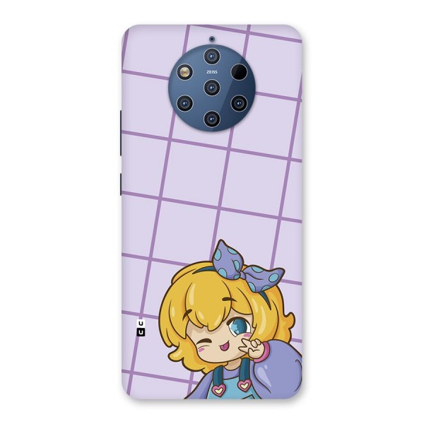 Cute Anime Illustration Back Case for Nokia 9 PureView