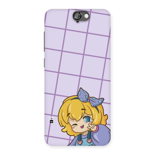 Cute Anime Illustration Back Case for One A9