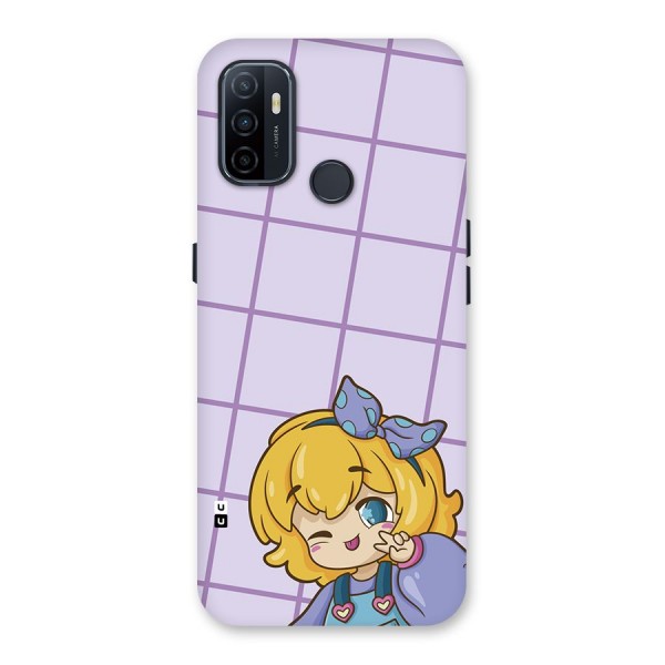 Cute Anime Illustration Back Case for Oppo A32