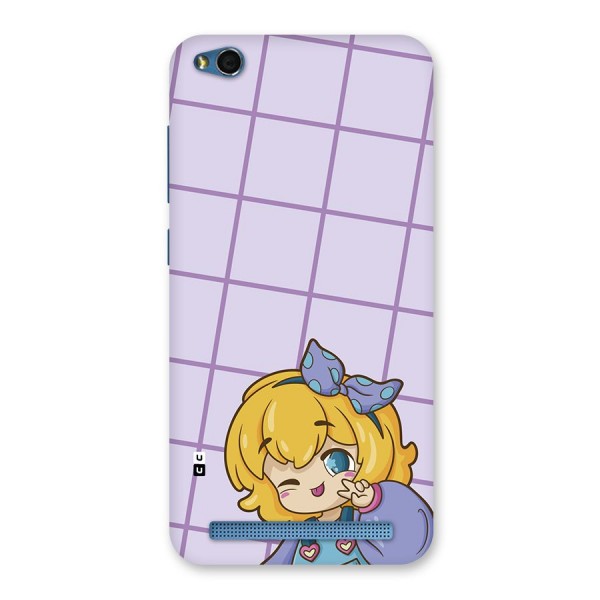 Cute Anime Illustration Back Case for Redmi 5A