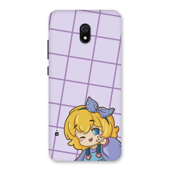 Cute Anime Illustration Back Case for Redmi 8A