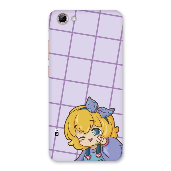 Cute Anime Illustration Back Case for Vivo Y71i