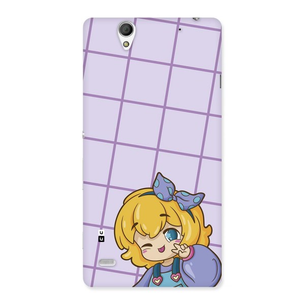 Cute Anime Illustration Back Case for Xperia C4