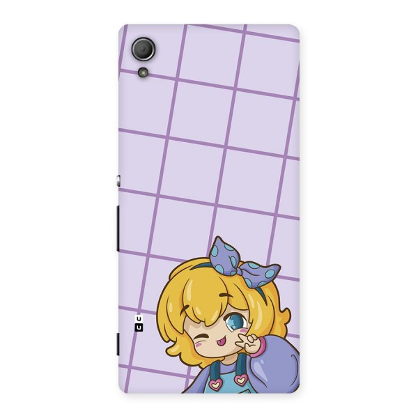 Cute Anime Illustration Back Case for Xperia Z4