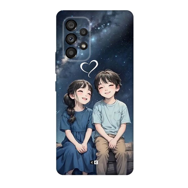 Cute Anime Teens Back Case for Galaxy A53 5G