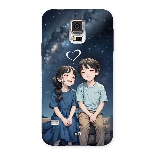 Cute Anime Teens Back Case for Galaxy S5