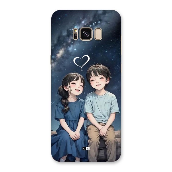 Cute Anime Teens Back Case for Galaxy S8 Plus
