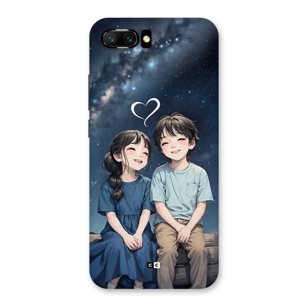Cute Anime Teens Back Case for Honor 10