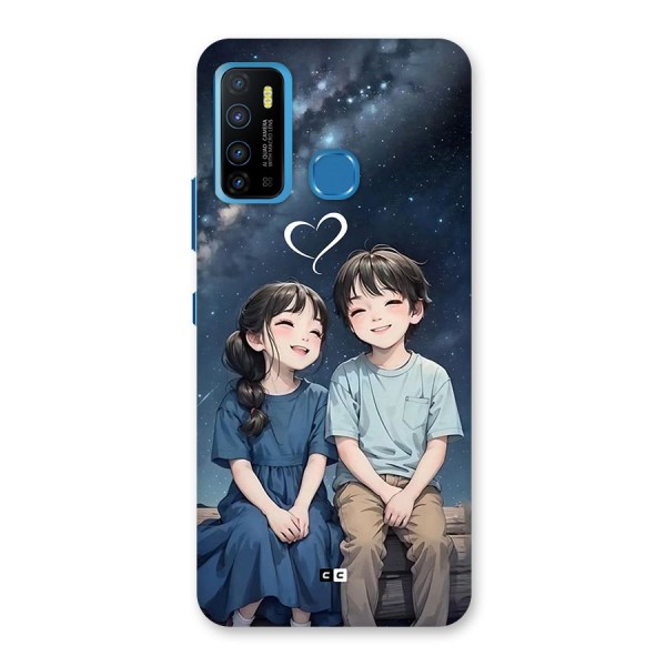 Cute Anime Teens Back Case for Infinix Hot 9
