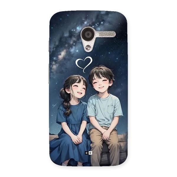 Cute Anime Teens Back Case for Moto X