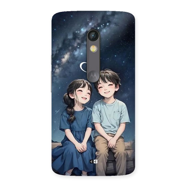 Cute Anime Teens Back Case for Moto X Play