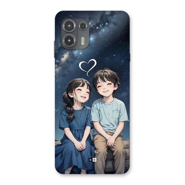 Cute Anime Teens Back Case for Motorola Edge 20 Fusion