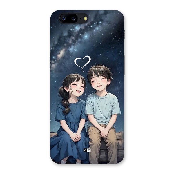Cute Anime Teens Back Case for OnePlus 5