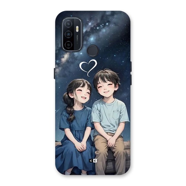 Cute Anime Teens Back Case for Oppo A32