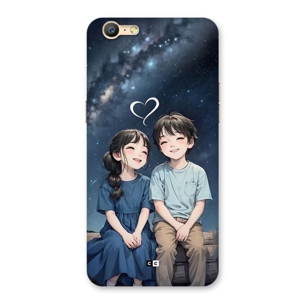 Cute Anime Teens Back Case for Oppo A57
