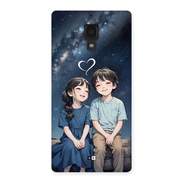 Cute Anime Teens Back Case for Redmi 1s