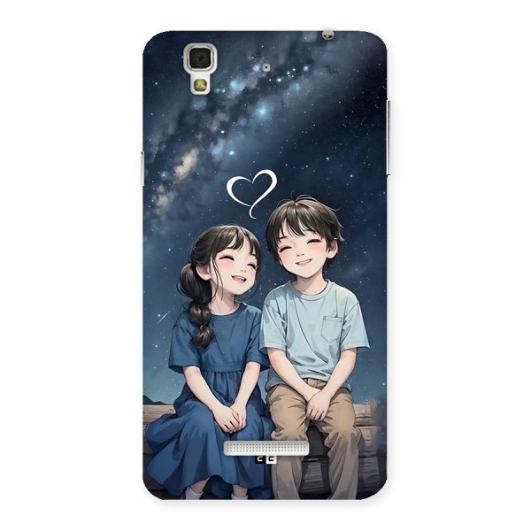 Cute Anime Teens Back Case for YU Yureka Plus