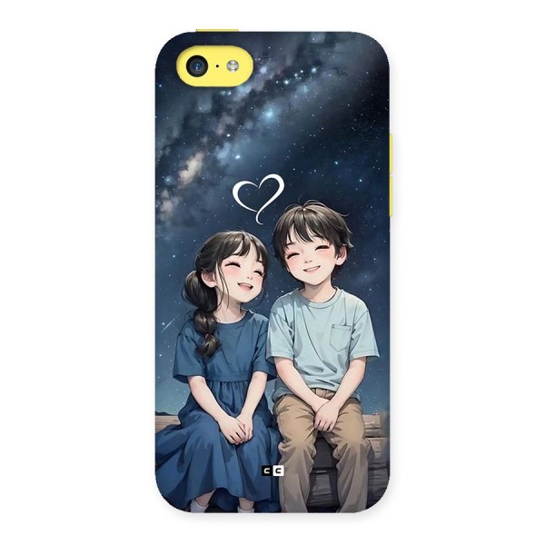 Cute Anime Teens Back Case for iPhone 5C