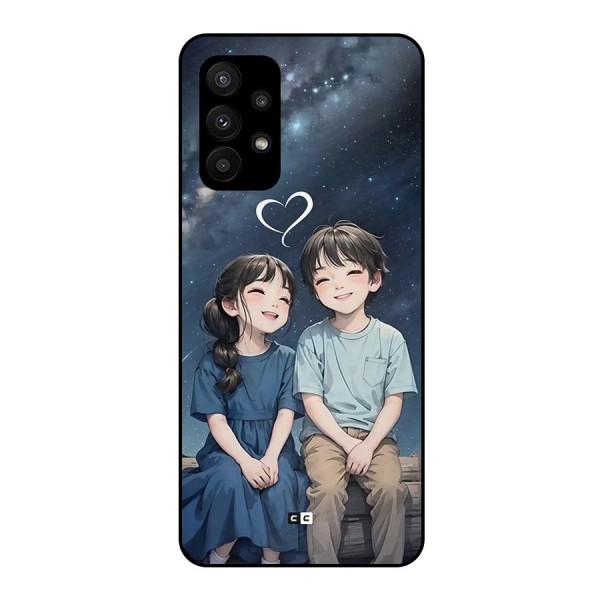 Cute Anime Teens Metal Back Case for Galaxy A23