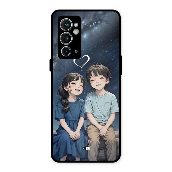 Cute Anime Teens Metal Back Case for OnePlus 9RT 5G