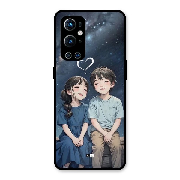 Cute Anime Teens Metal Back Case for OnePlus 9 Pro