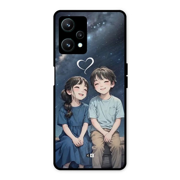 Cute Anime Teens Metal Back Case for Realme 9 Pro 5G