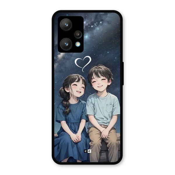 Cute Anime Teens Metal Back Case for Realme 9 Pro Plus 5G