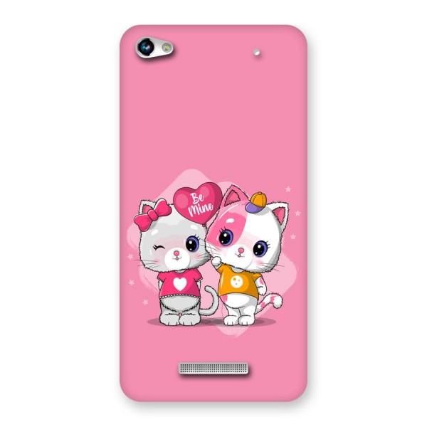 Cute Be Mine Back Case for Canvas Hue 2 A316