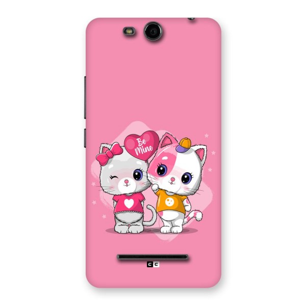 Cute Be Mine Back Case for Canvas Juice 3 Q392