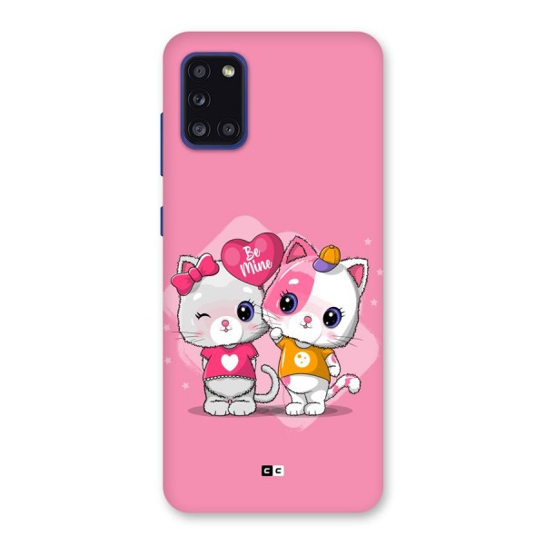 Cute Be Mine Back Case for Galaxy A31