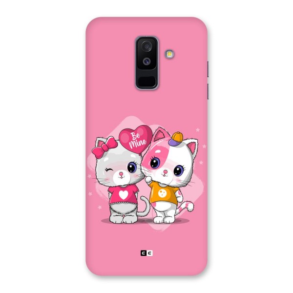 Cute Be Mine Back Case for Galaxy A6 Plus