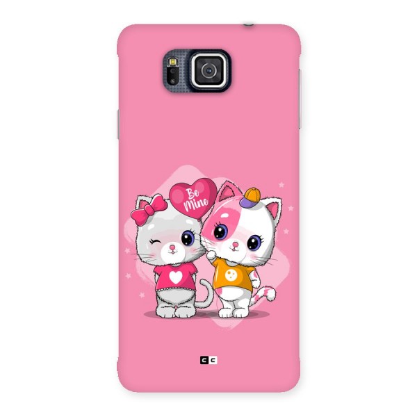 Cute Be Mine Back Case for Galaxy Alpha