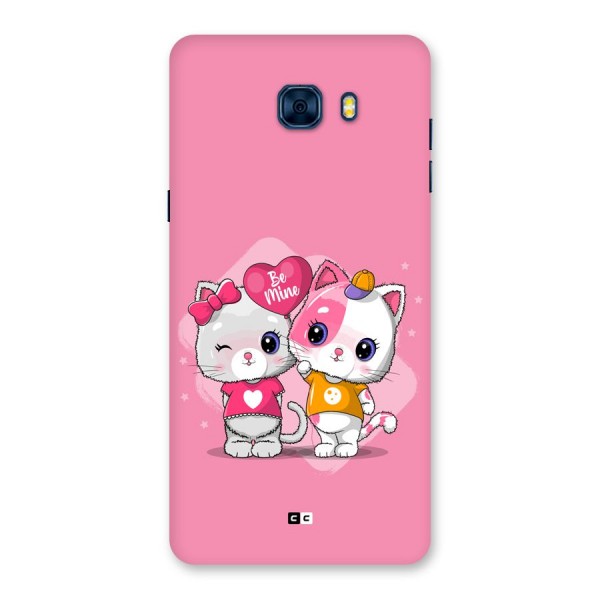 Cute Be Mine Back Case for Galaxy C7 Pro