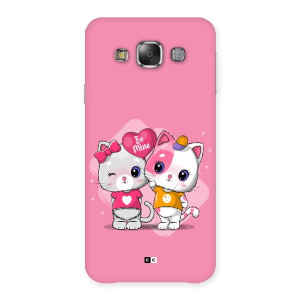 Cute Be Mine Back Case for Galaxy E7