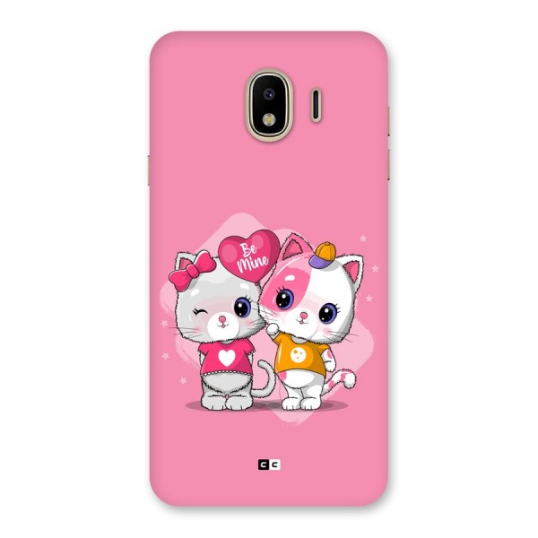 Cute Be Mine Back Case for Galaxy J4