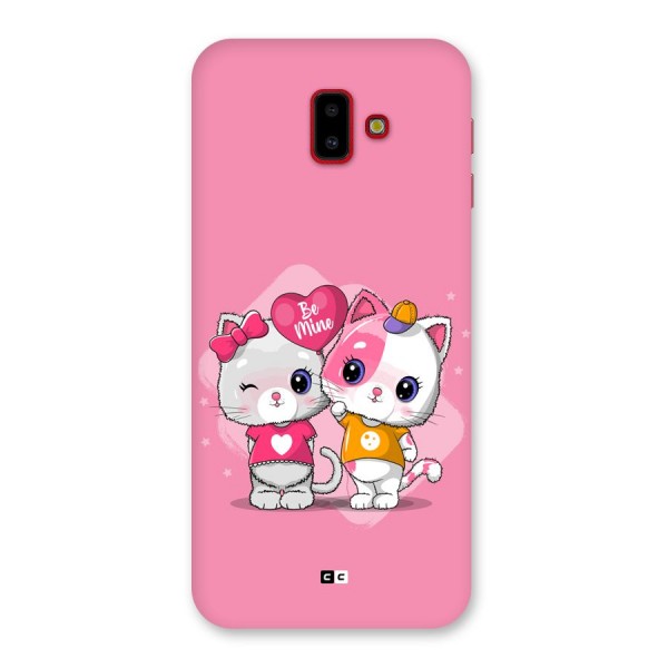Cute Be Mine Back Case for Galaxy J6 Plus