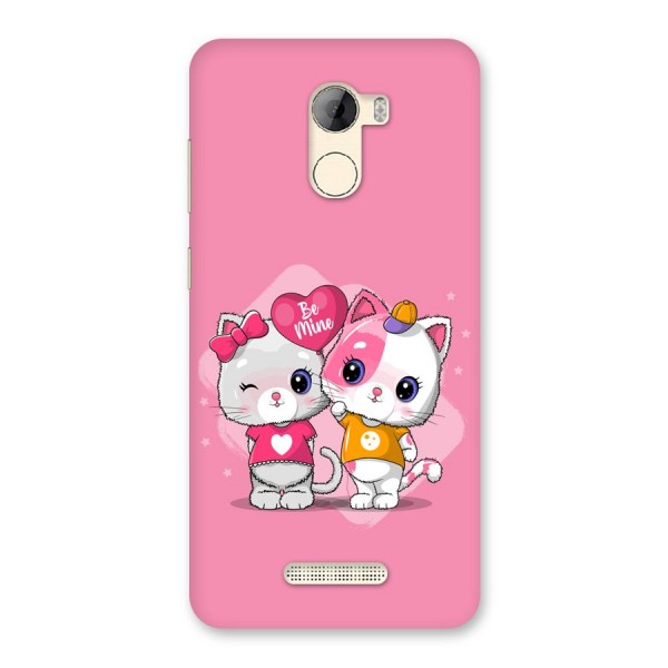 Cute Be Mine Back Case for Gionee A1 LIte