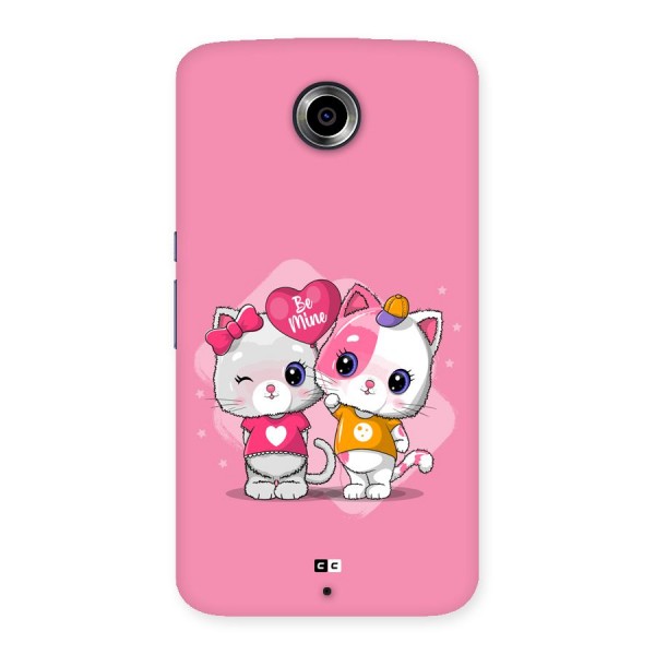 Cute Be Mine Back Case for Google Nexus 6