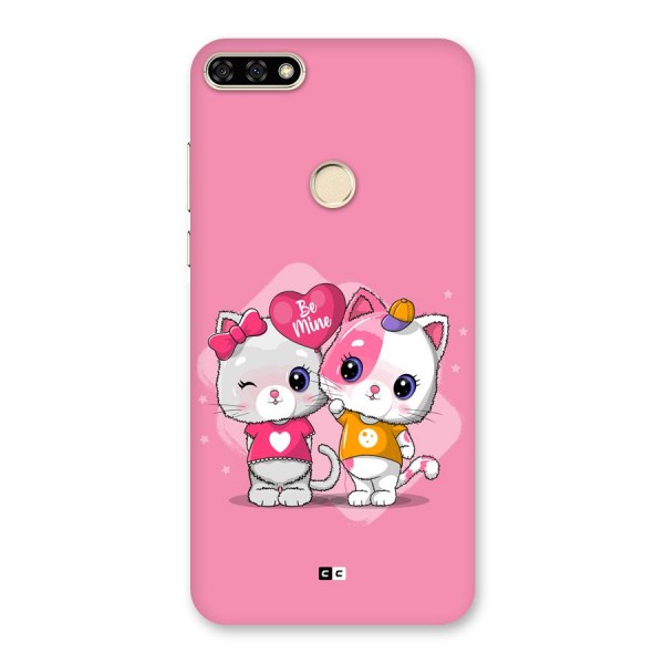 Cute Be Mine Back Case for Honor 7A