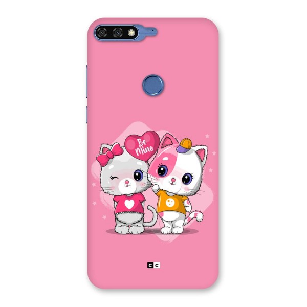 Cute Be Mine Back Case for Honor 7C