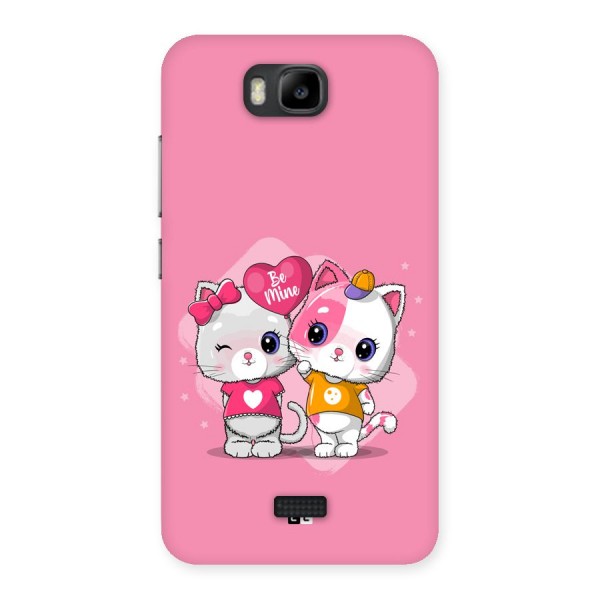 Cute Be Mine Back Case for Honor Bee