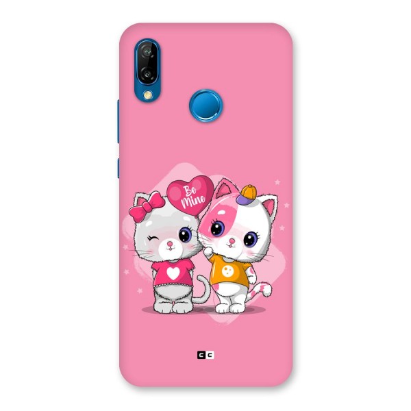 Cute Be Mine Back Case for Huawei P20 Lite