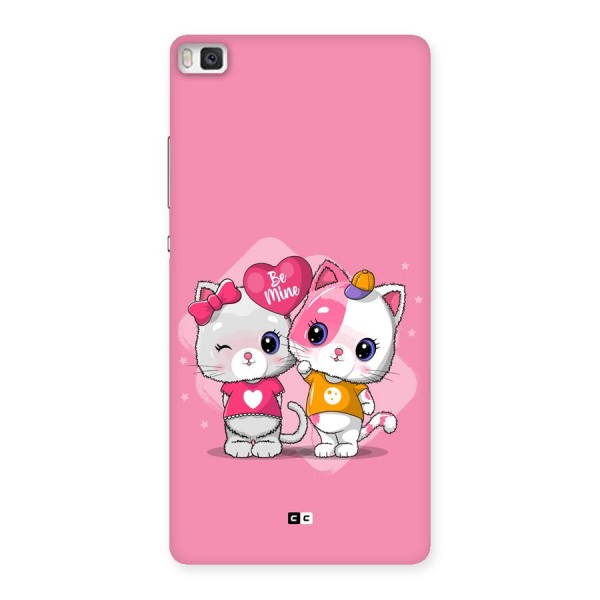 Cute Be Mine Back Case for Huawei P8